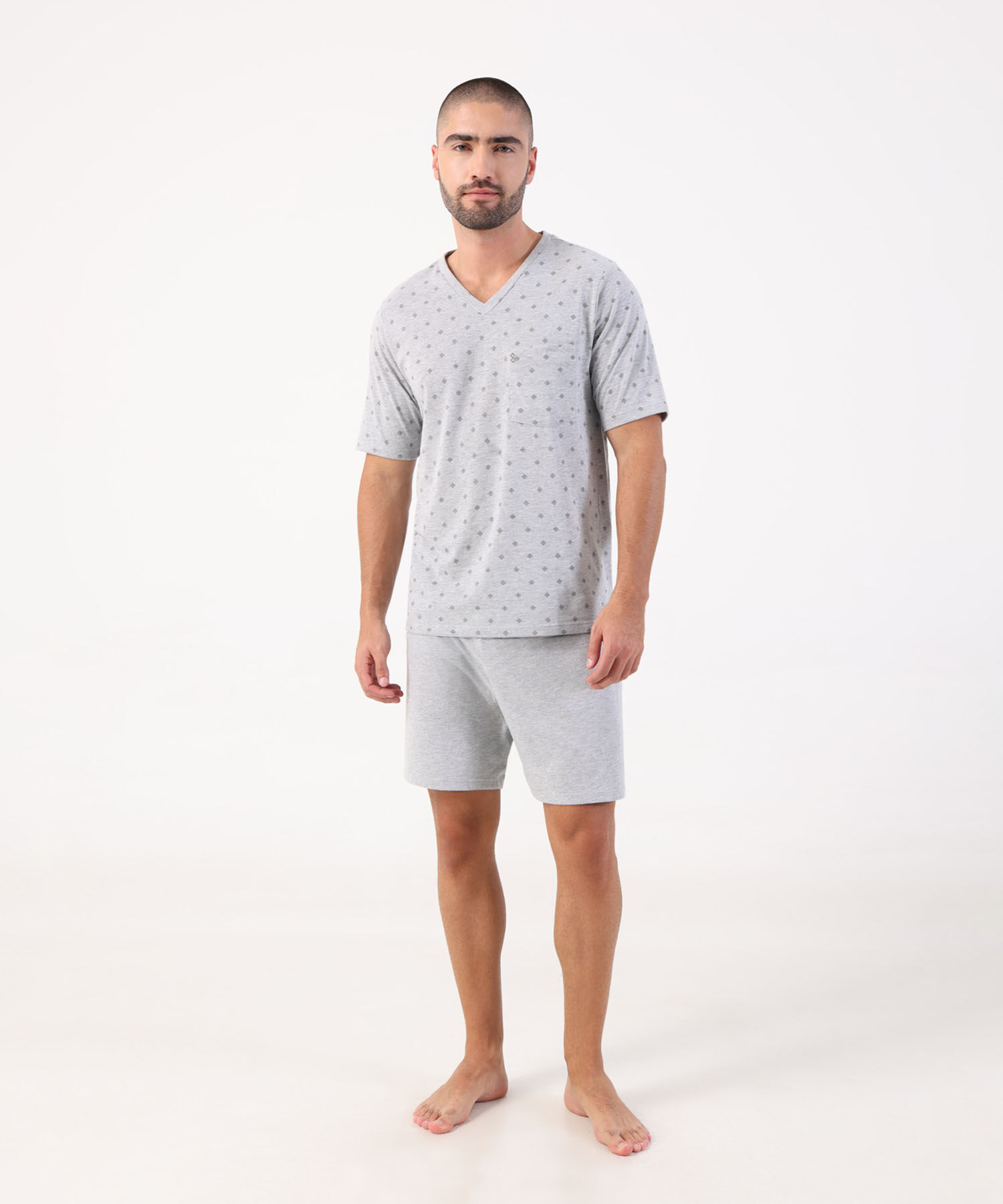 Conjunto de Pijama Manga Corta