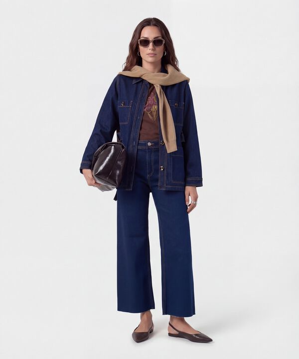 Camiseta Cuello Redondo Cl&aacute;sica Para Mujer