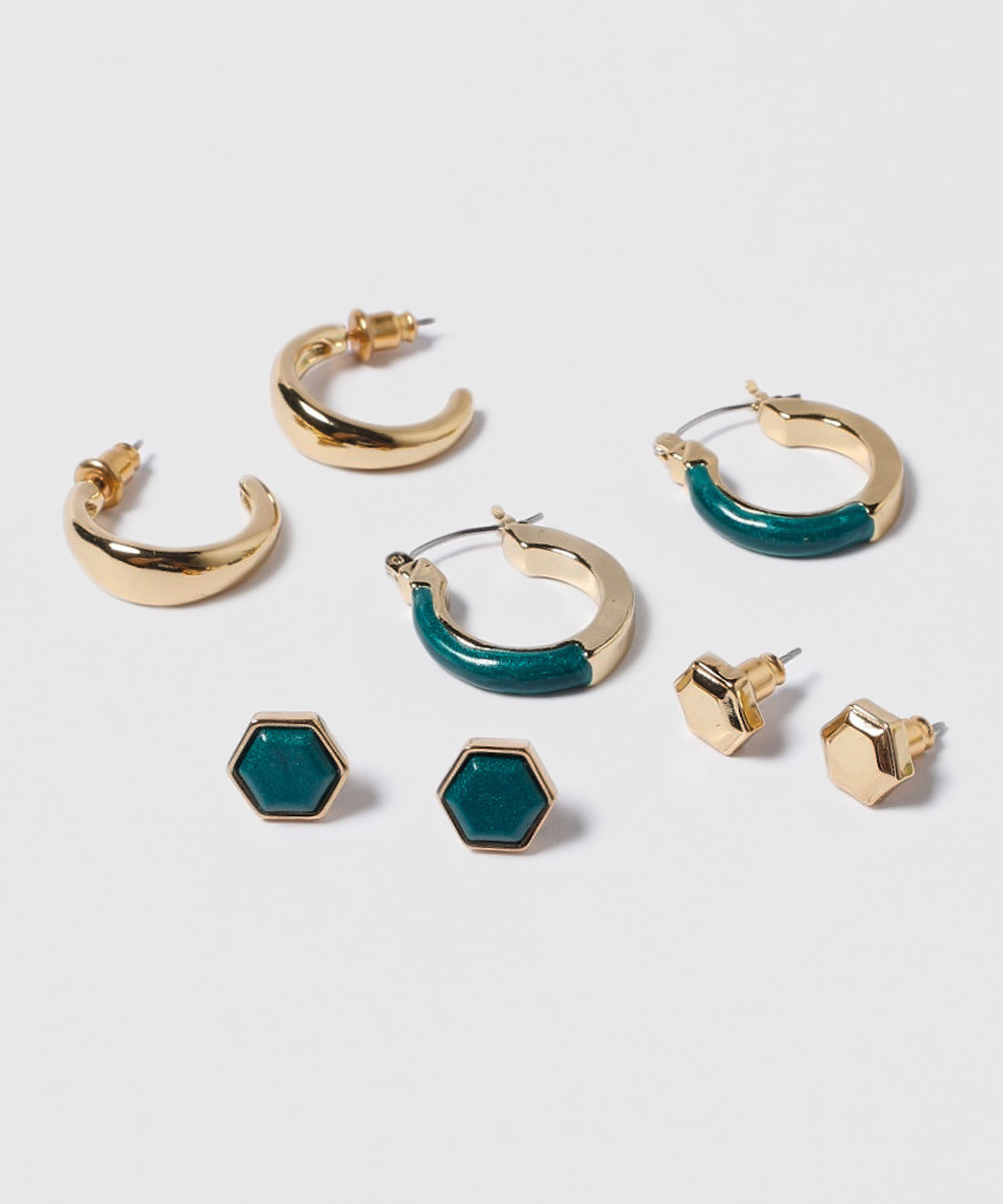 Aretes Set X 4 Pares De Aretes Ref. Kf233-0026-1
