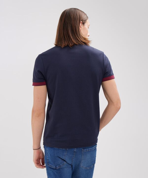 Polo Unicolor Textura