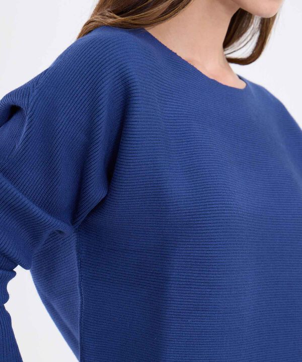 Saco Unicolor Cuello Redondo image number null