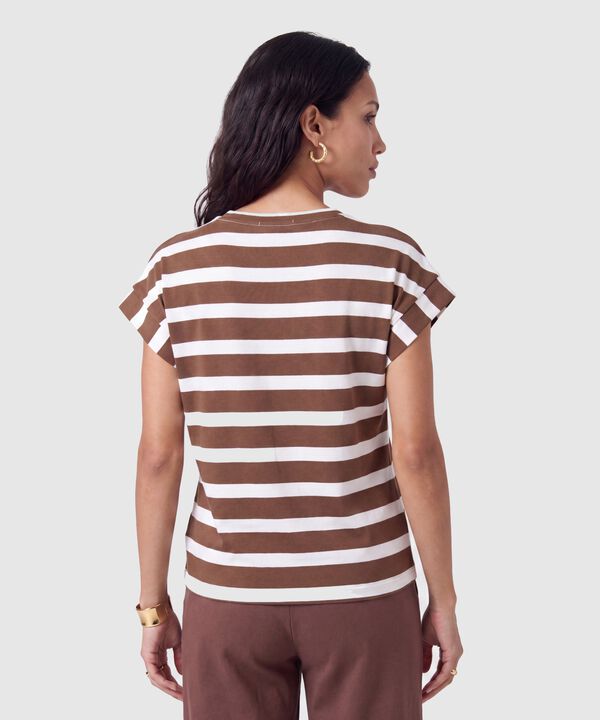 Camiseta Cuello Redondo Manga Corta Mujer