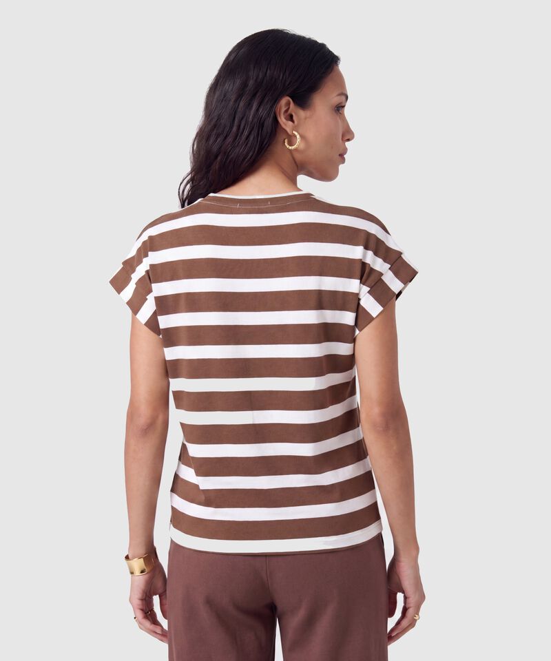 Camiseta Cuello Redondo Manga Corta Mujer