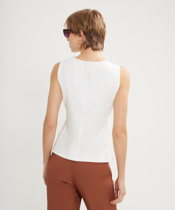 Blusa Escote Cruzado En V