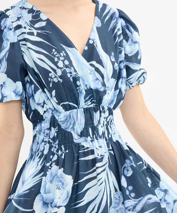 Vestido Largo Estampado Floral