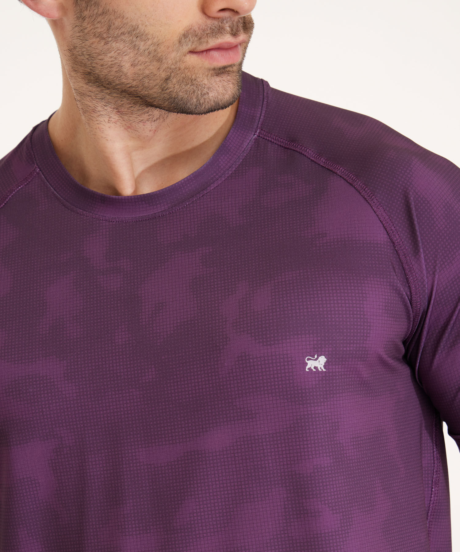 Camiseta Manga Ranglan Corta Sublimada Con Degrade, Sport Líneas Patprimo