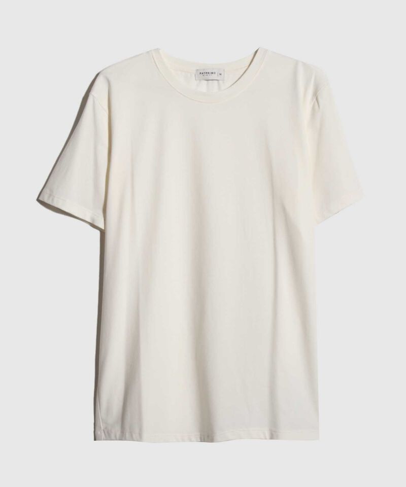 Camiseta Slim Cuello Redodno Manga Corta