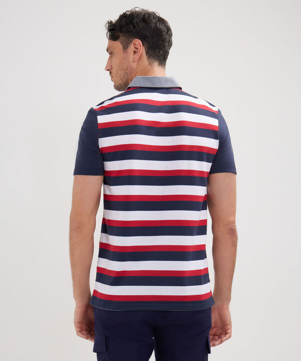 Polo Preteñida, Cuello Maquina Con Bolsillo