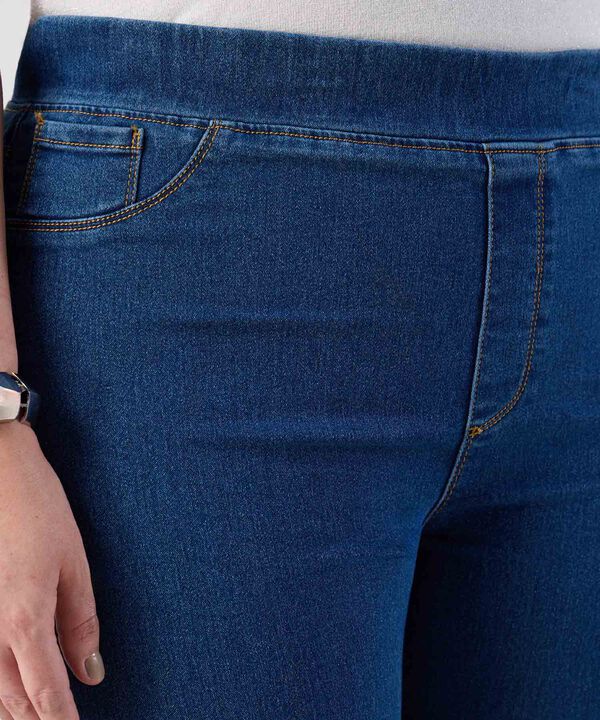 Jegging de Tiro Alto Estilizado para Mujer Curvy image number null