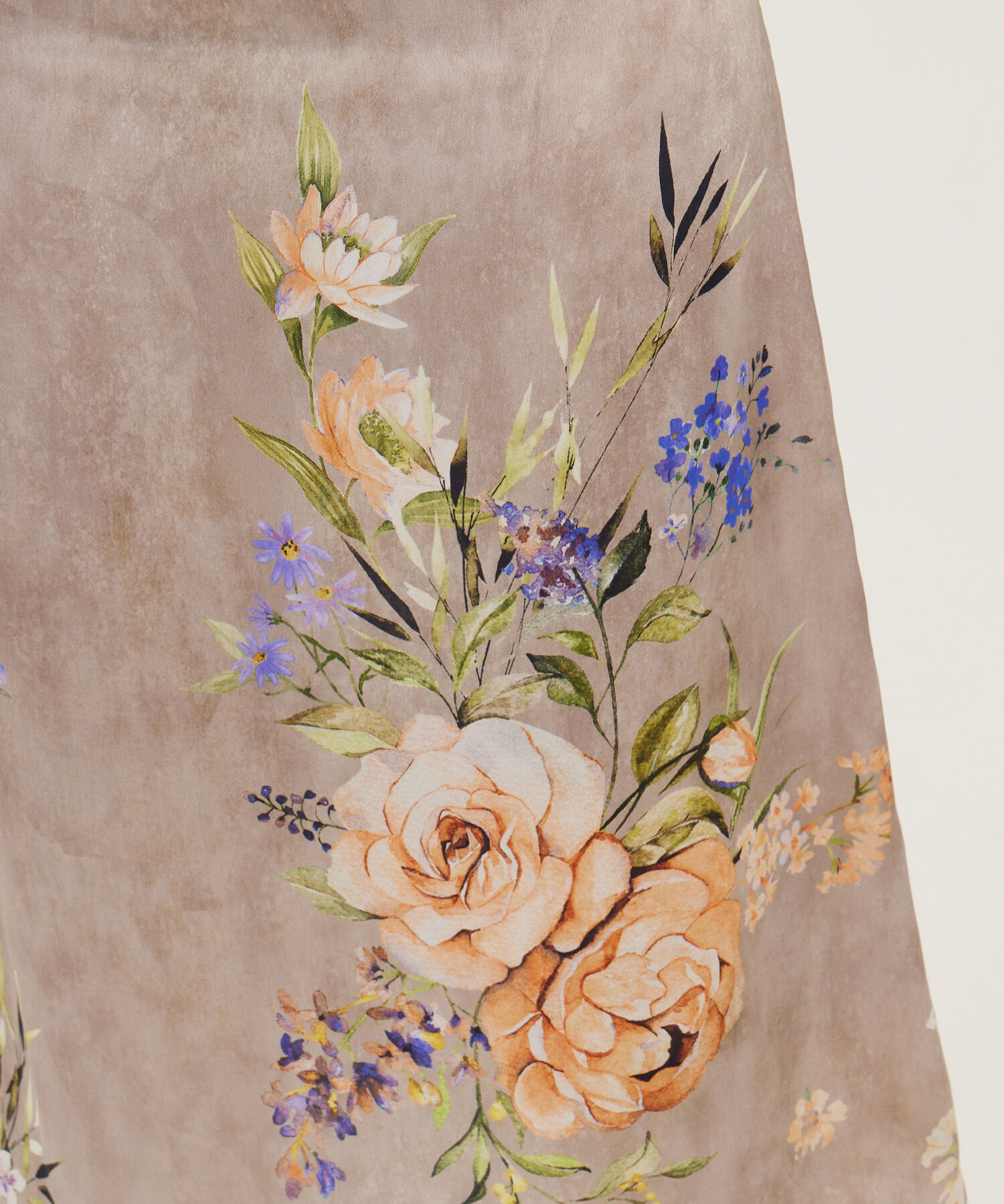 Falda Estampada Midi