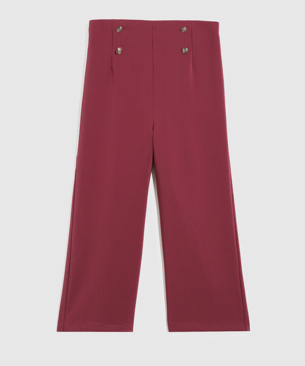 Pantalón Casual Con Botones image number null