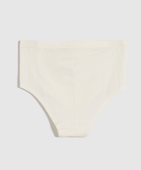 Panty Clasico Tiro Alto En Algodón Para Mujer image number null