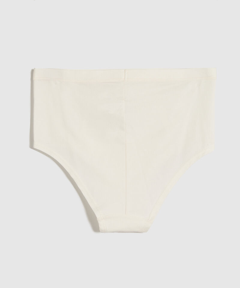 Panty Clasico Tiro Alto En Algodón Para Mujer