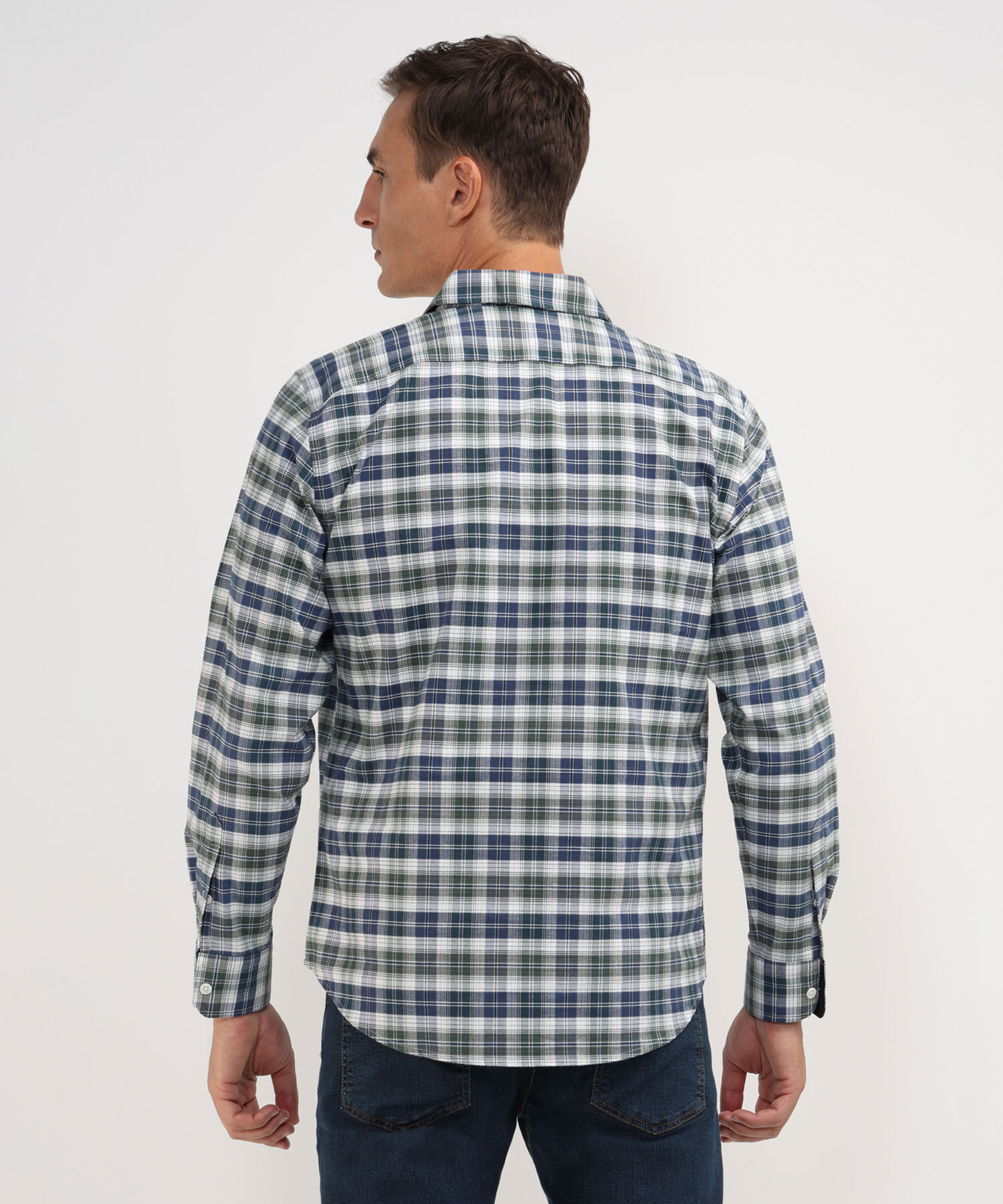 Camisa Manga Larga Button Down