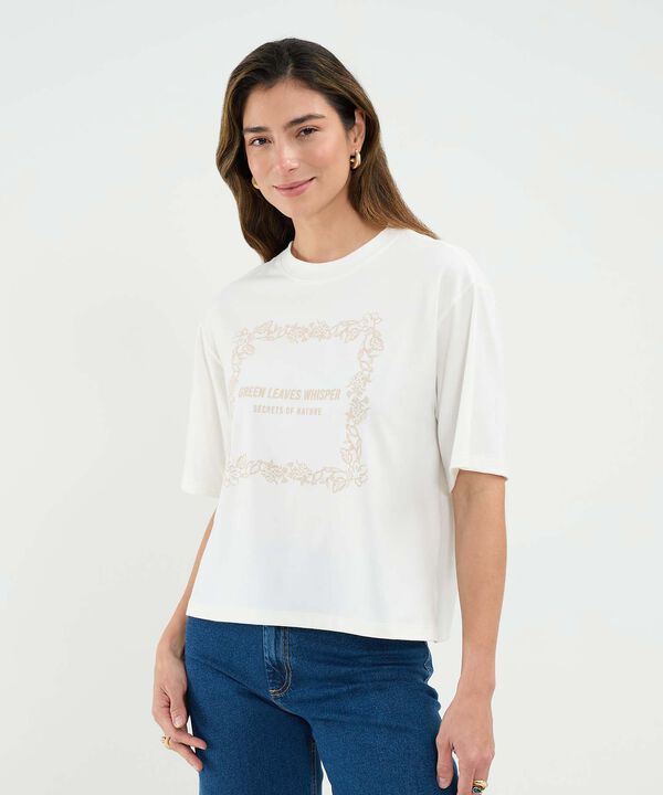 Camiseta Estampado Floral image number null