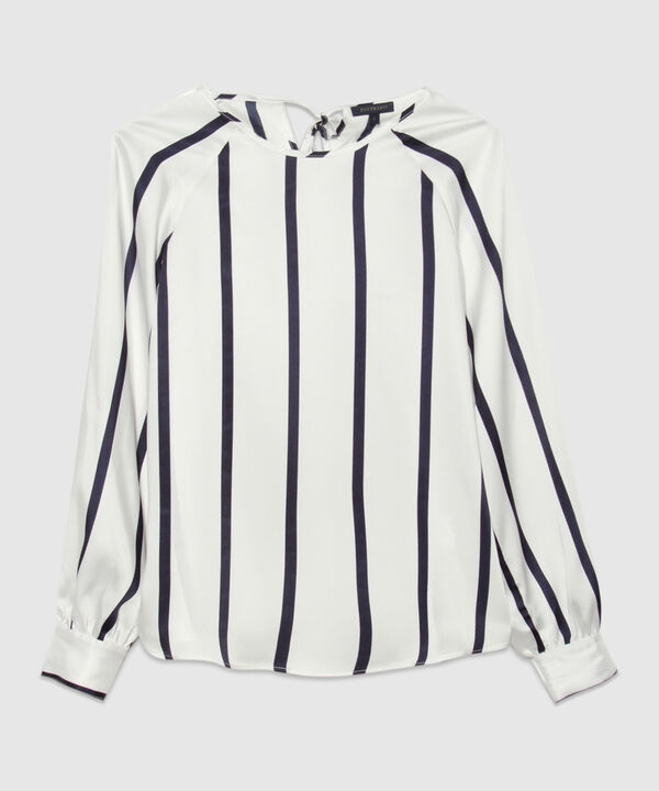 Blusa Manga Larga a Rayas