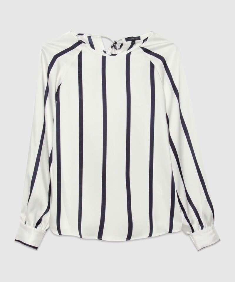 Blusa Manga Larga a Rayas