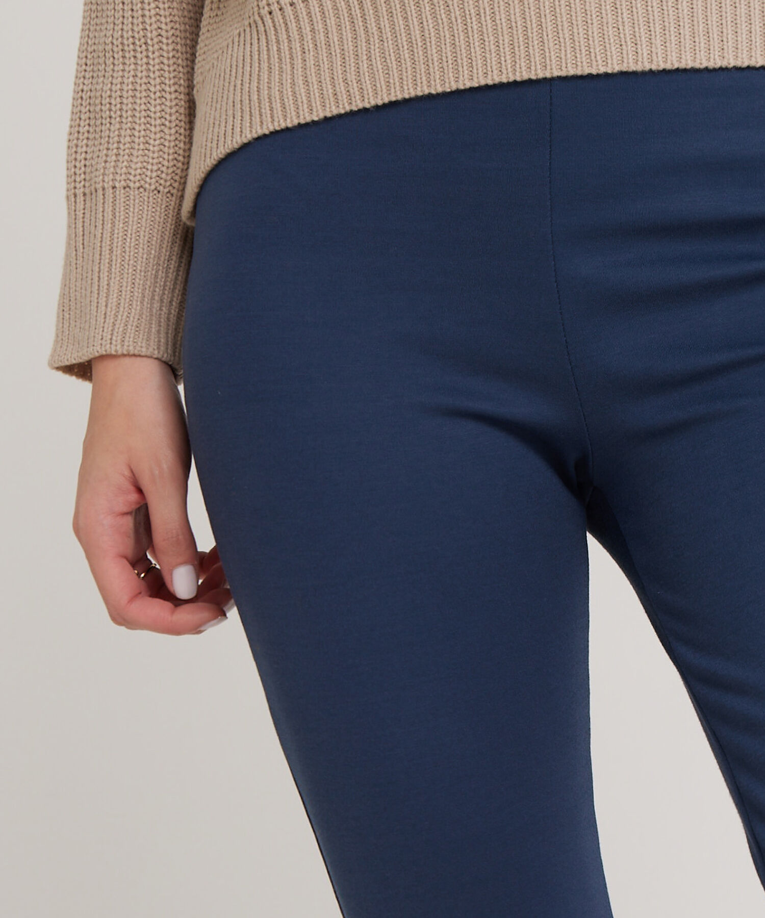 Legging Unicolor Con Elástico Interno