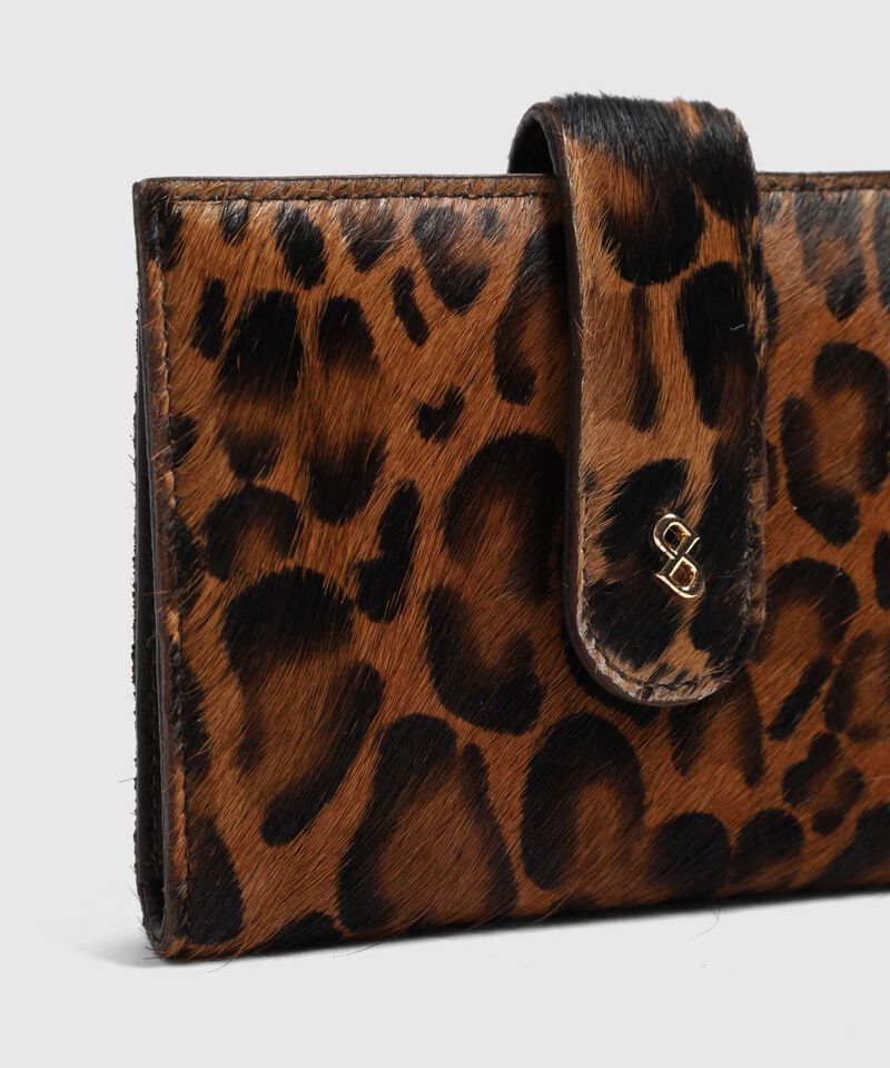 Billetera Compacta con Broche Mujer