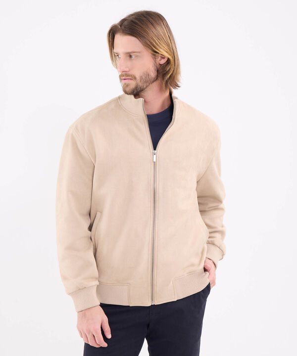 Chaqueta Cuello Alto Para Hombre image number null