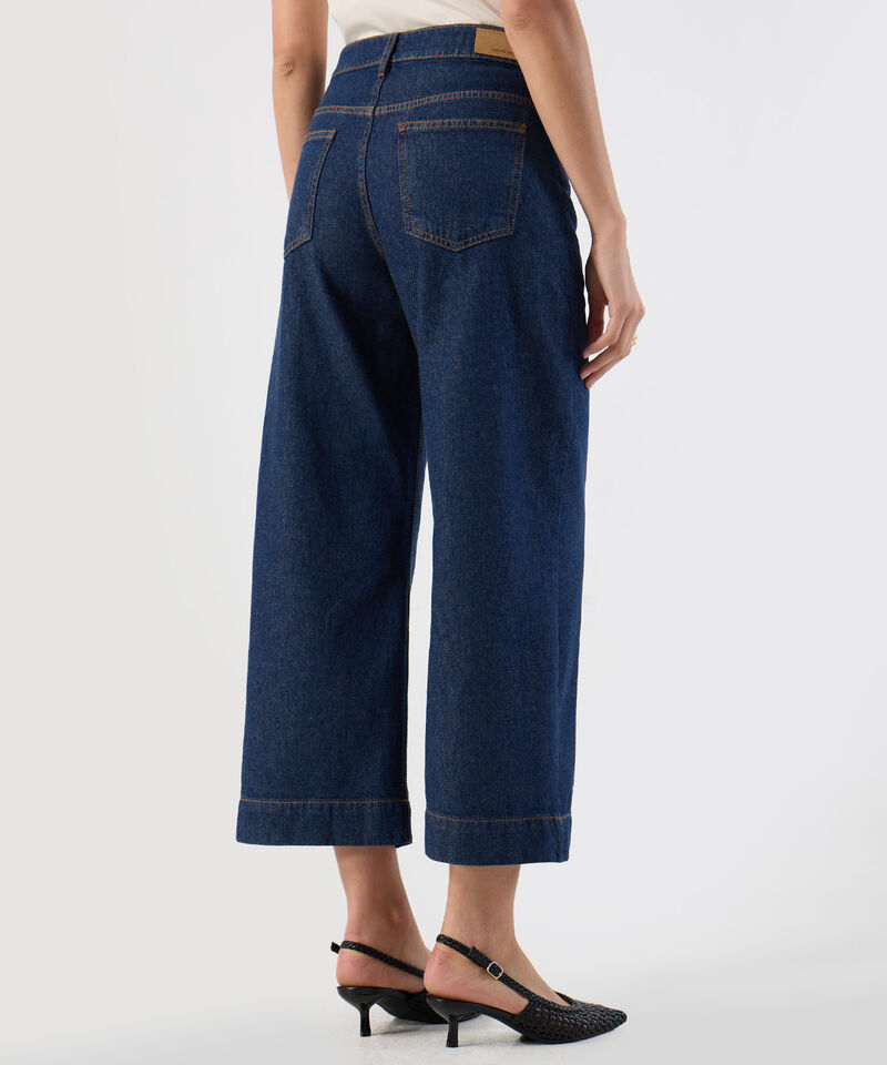 Jean Para Mujer Culotte Bota Ancha Denim