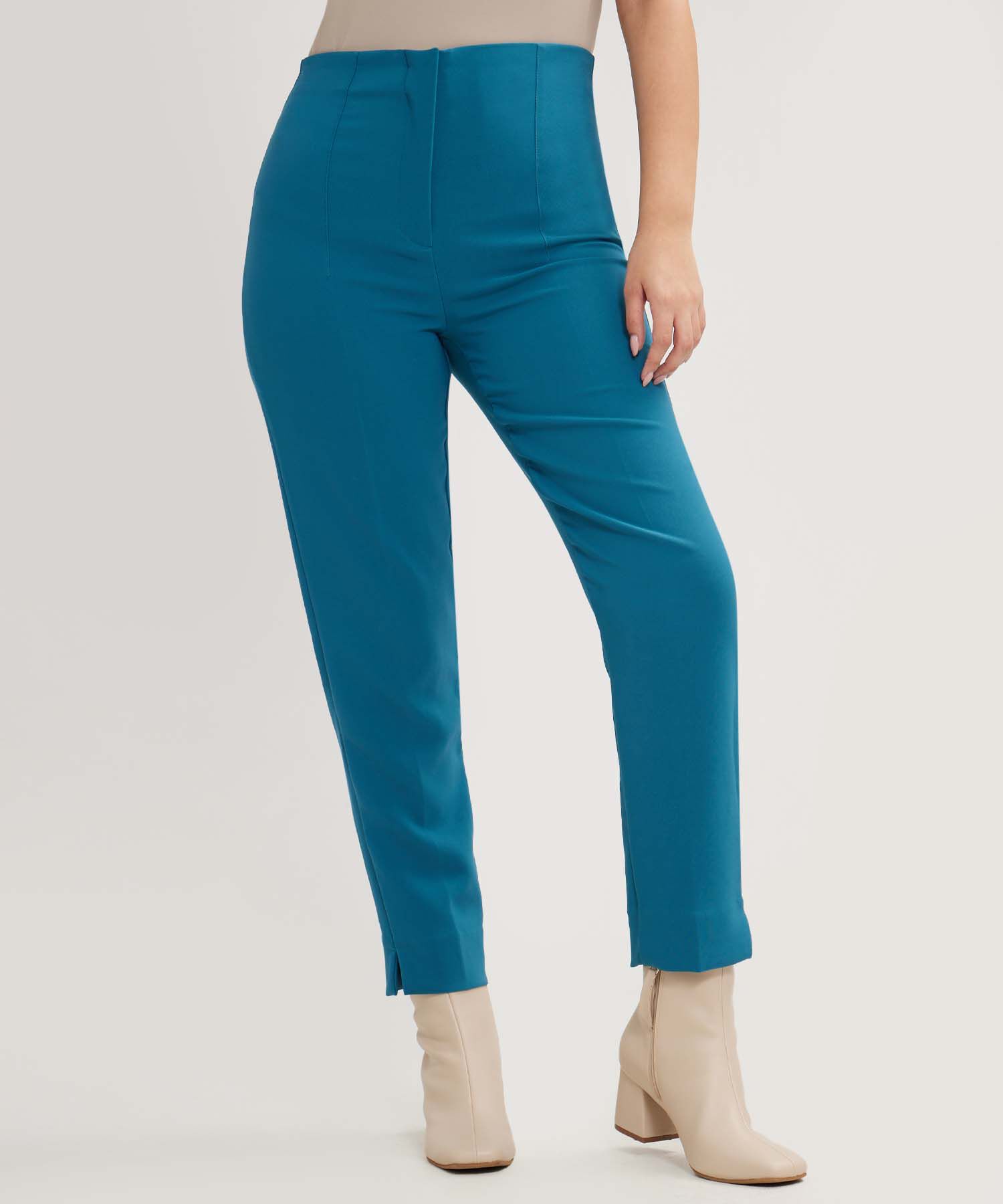 Pantalón Tiro Alto Largo