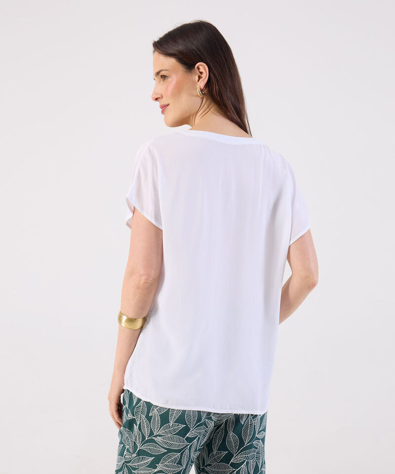 Blusa Cuello Mao