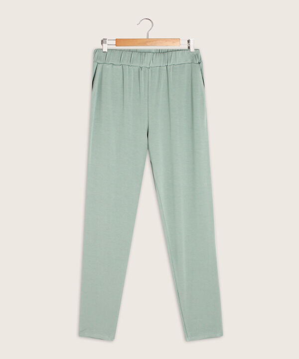 Pantalón Unicolor Tipo Jogger