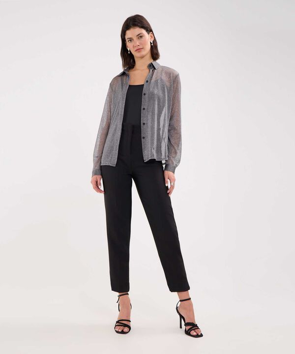 Pantalón Casual con Prenses