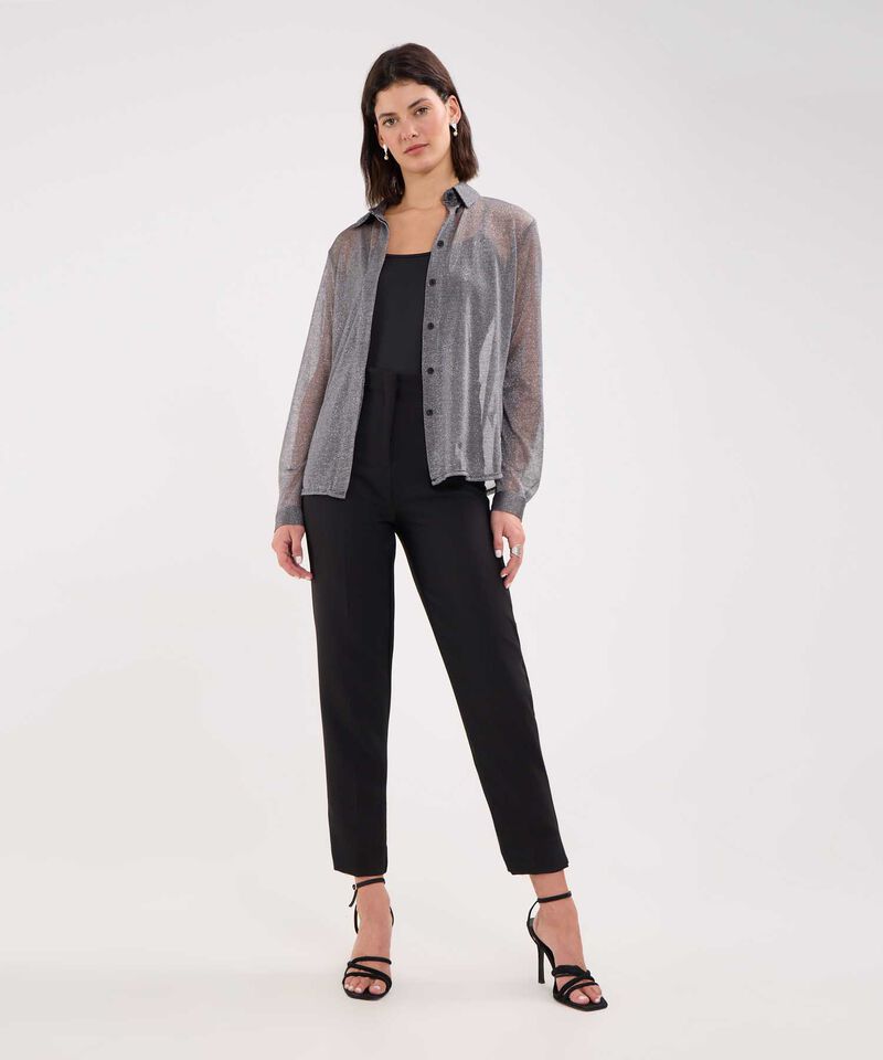 Pantalón Casual con Prenses