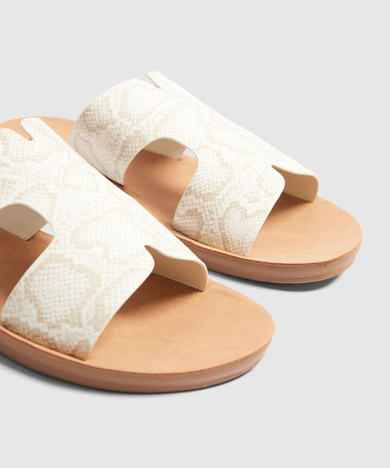 Sandalias Texturizadas