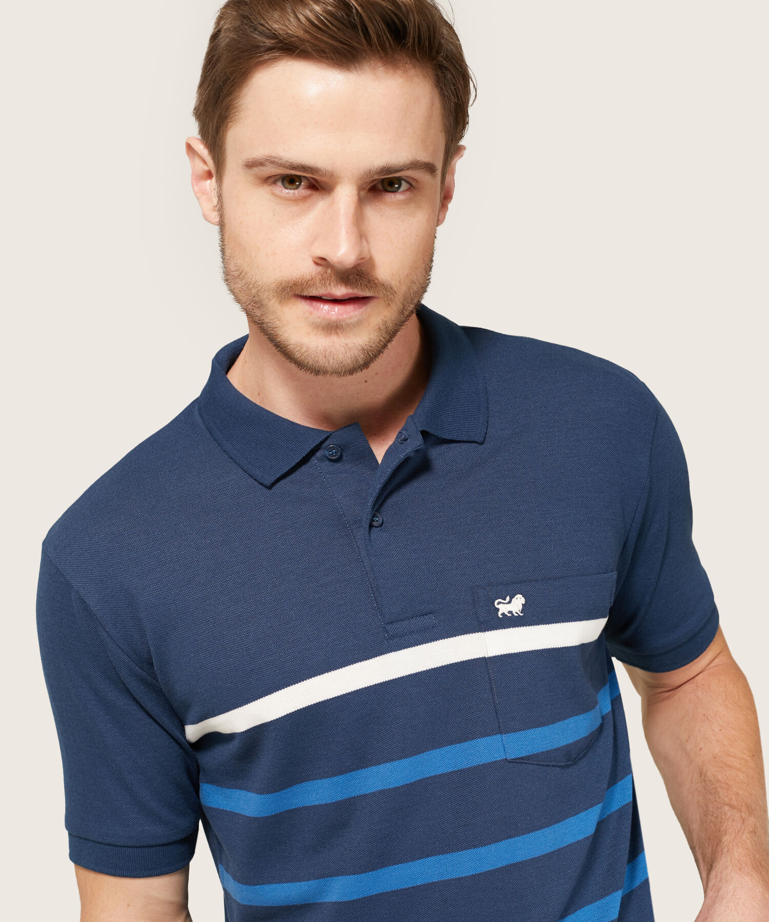 Polo Cuello Y Pu&ntilde;o Tejido