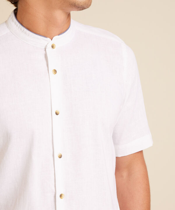 Camisa Manga Corta Cuello Neru