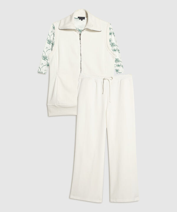 Sudadera Con Bolsillos Y Rib