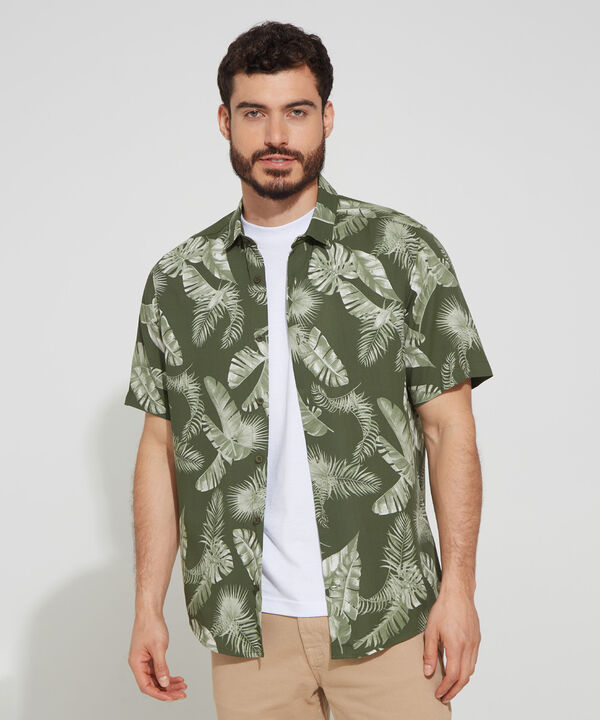 Camisa Manga Corta Estampada