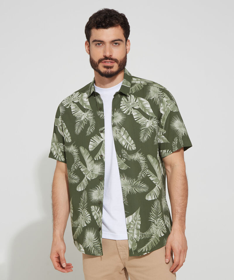 Camisa Manga Corta Estampada