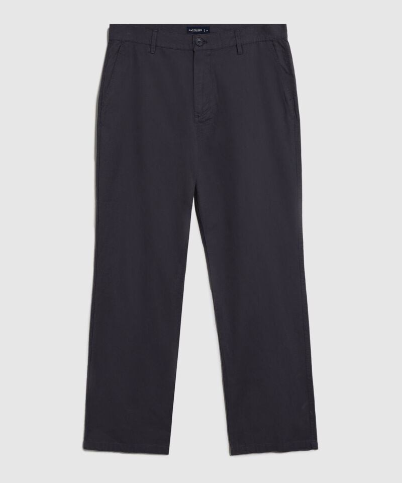 Pantal&oacute;n Chino De Corte Recto Para Hombre