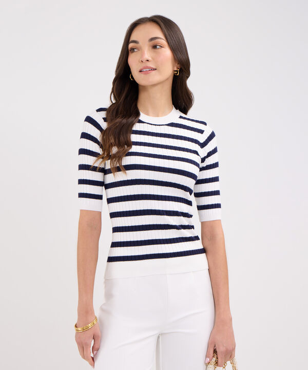 Camiseta Camiseta Tejida Rayas image number null