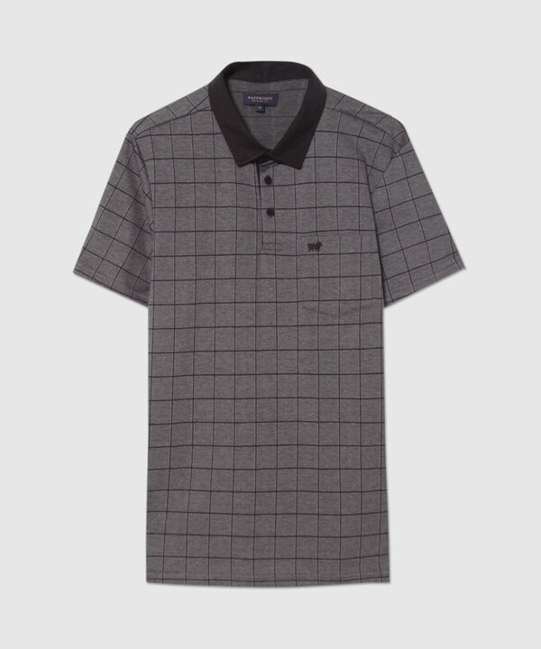 Polo Cuello Duro a Cuadros