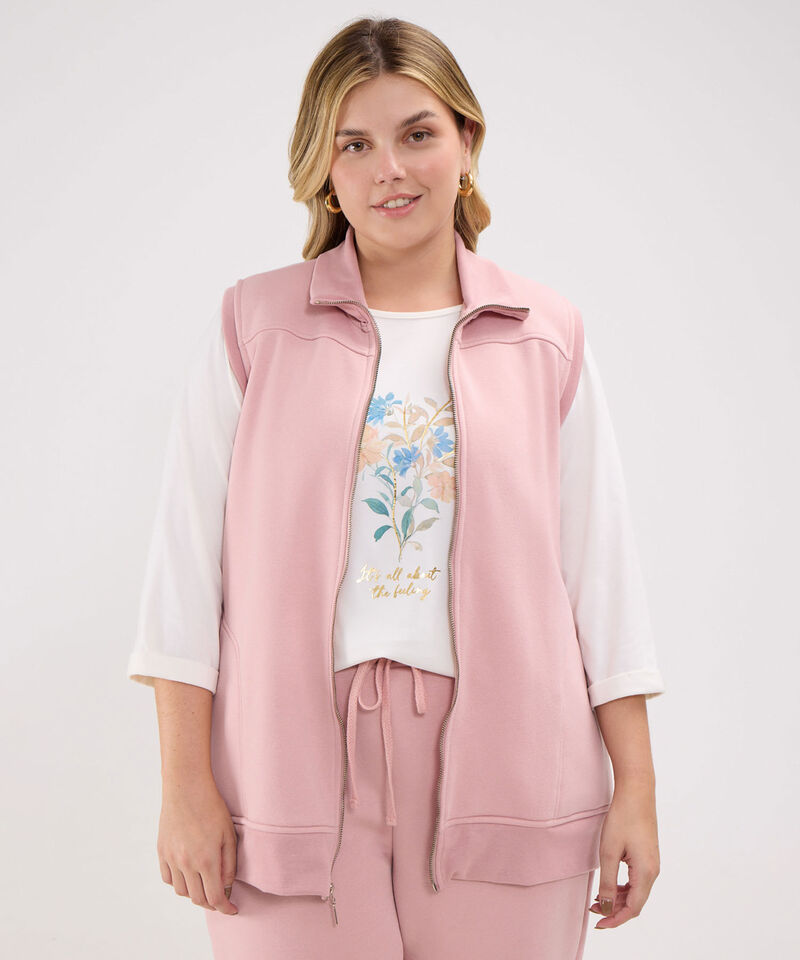 Sudadera Tres Piezas Con Cremallera