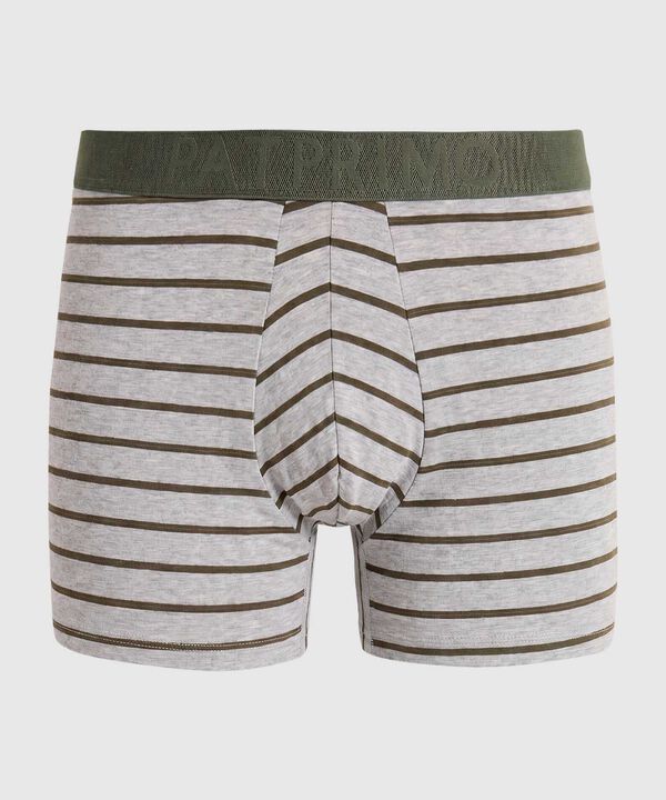 Boxer Para Hombre Cl&aacute;sicos Estampados En Algod&oacute;n 