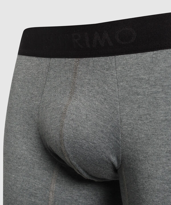 Pantaloncillo Pack X5 Boxer Medio En Algodon Unicolor image number null