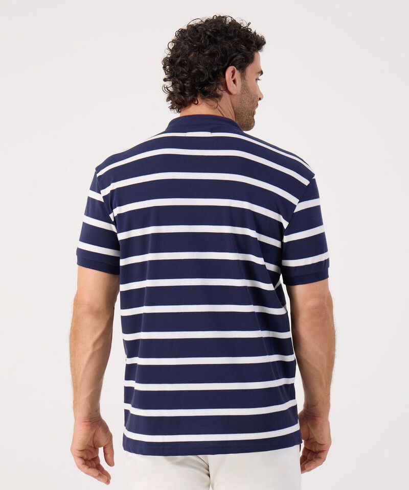 Polo Cuello Mao A Rayas 