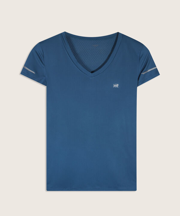 Camiseta Deportiva con Cuello en V