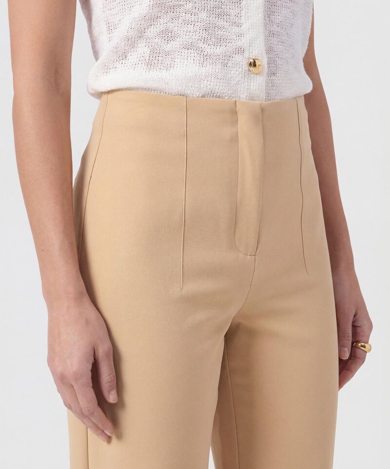 Pantal&oacute;n Clasico De Tiro Alto Para Mujer