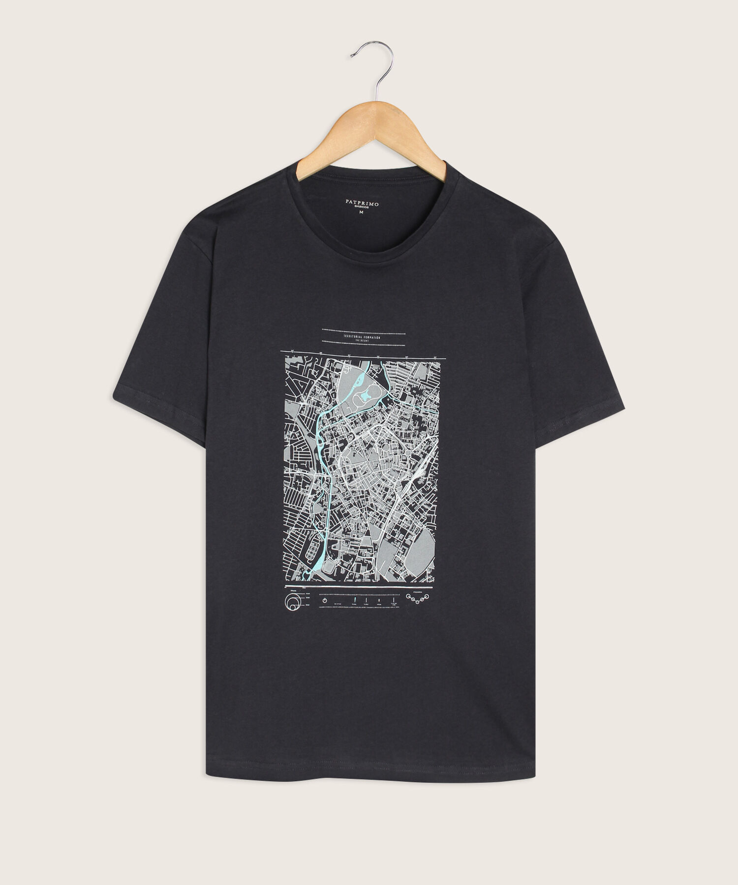 Camiseta Cuello Redondo  Con Screen