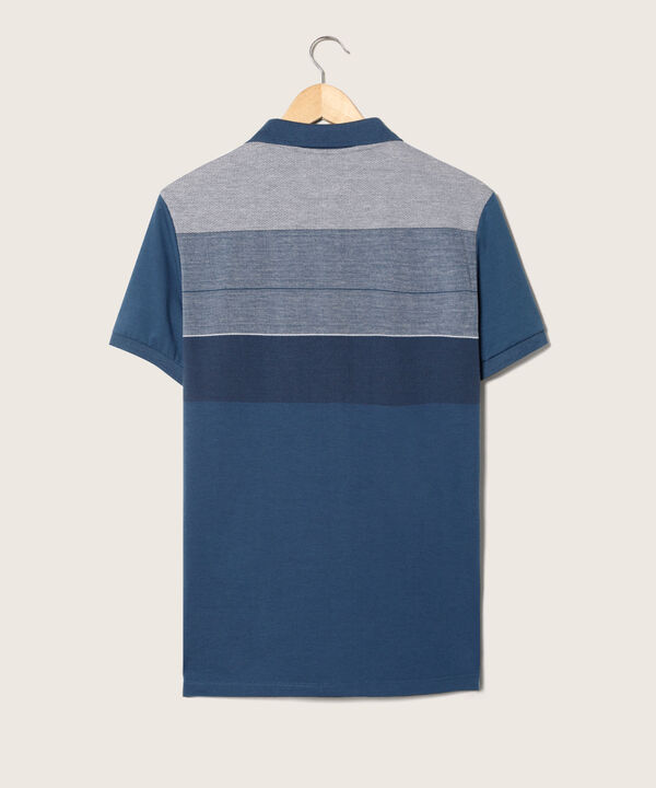 Polo Preteñida Cuello Tejido