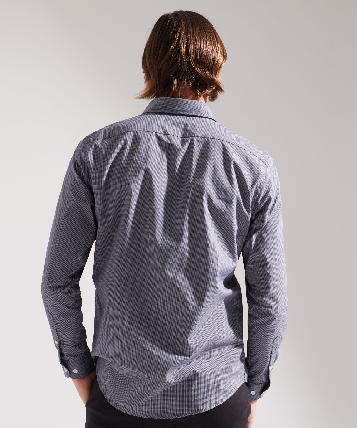 Camisa Manga Larga a Cuadros