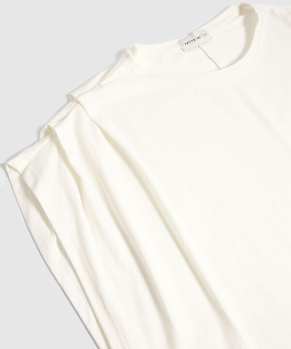 Camiseta Manga Corta Con Detalle image number null