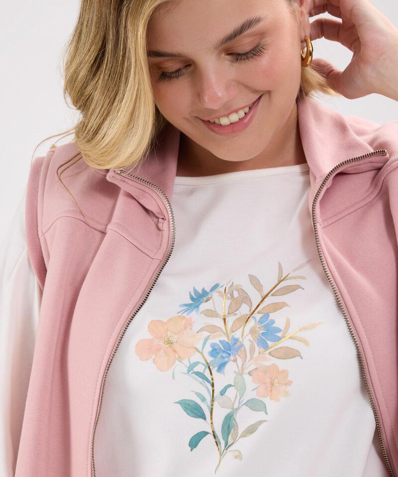 Sudadera Tres Piezas Con Cremallera